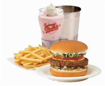 Classic Meal from Johnny Rocket's