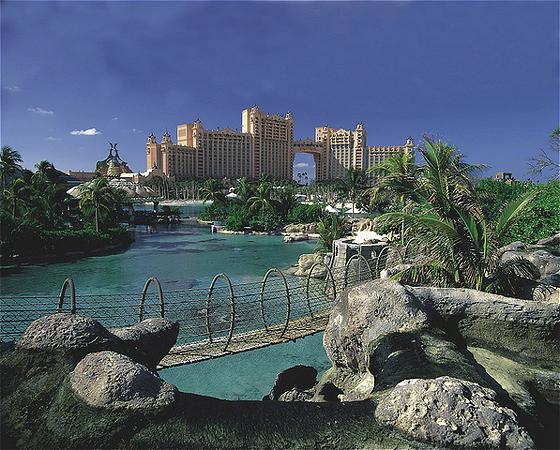 Dotted in crystal clear waters